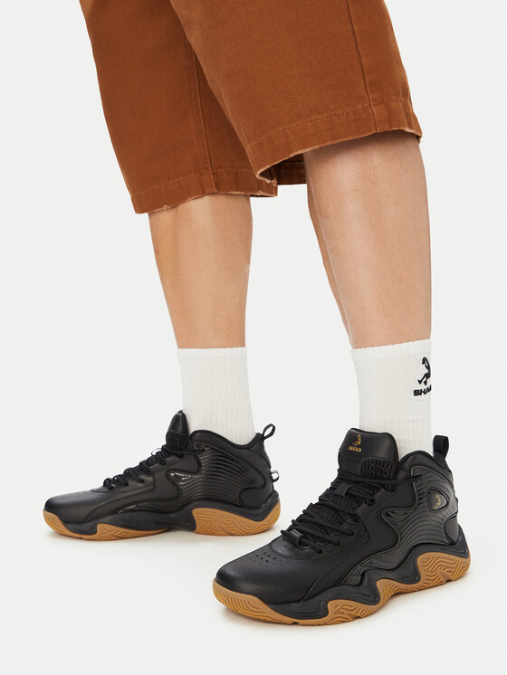 SHAQ Buty do koszykówki EO-DEVASTATOR 3.0 AQ95078M-B Czarny