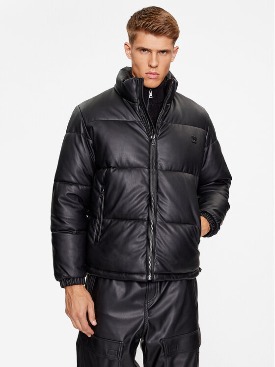 HUGO Kurtka zimowa 50496246 Czarny Regular Fit