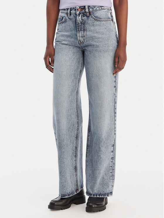 HUGO Jeansy 50556481 Niebieski Regular Fit
