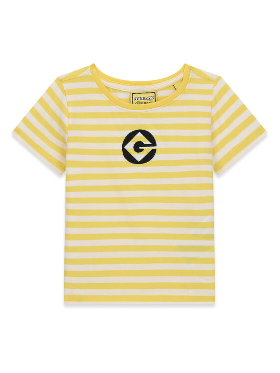 Guess Jeans T-Shirt K6YI27 K6649 Żółty Regular Fit