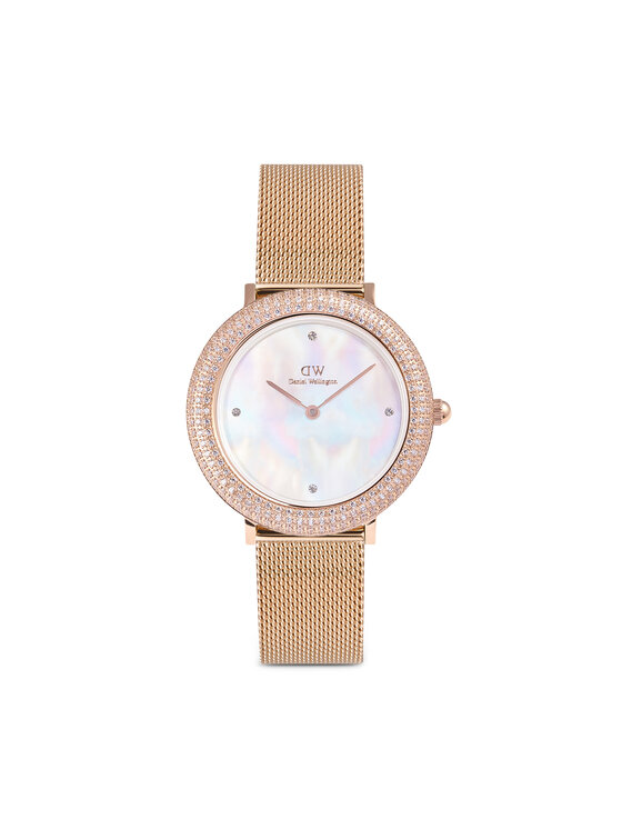 Daniel Wellington Zegarek Crystalline Bezel 3 DW00100823 Różowe złoto