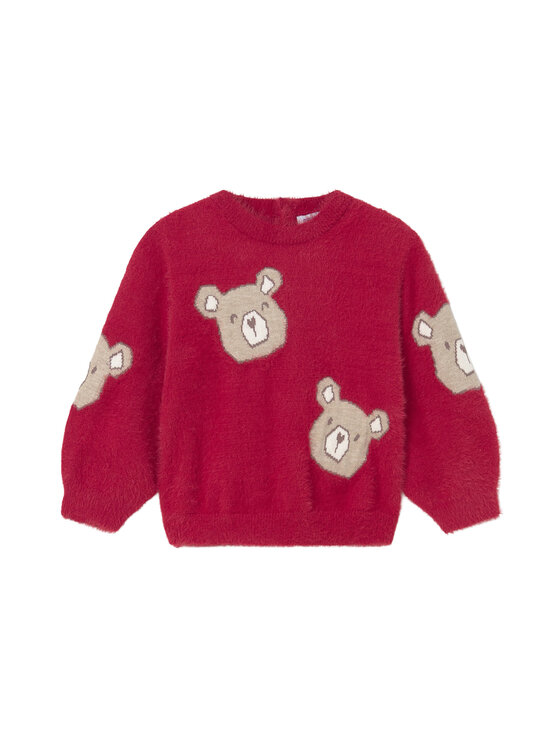 Mayoral Sweter 2356 Czerwony Regular Fit