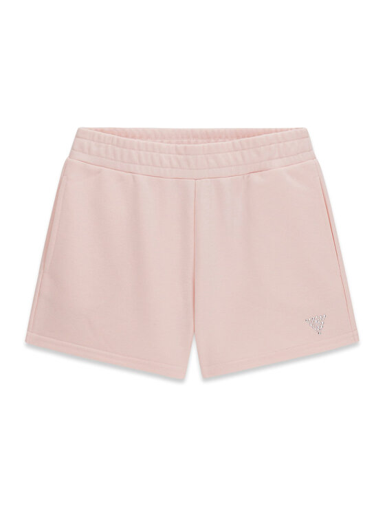 Guess Szorty sportowe J6GD36 KF712 Różowy jasny Regular Fit