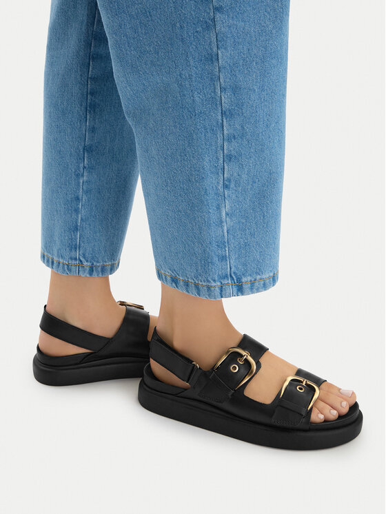 Clarks Sandały Aristella Bay 26185807 Czarny