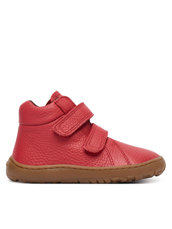 Froddo Trzewiki Barefoot Winter Furry G3110263-7 M Czerwony