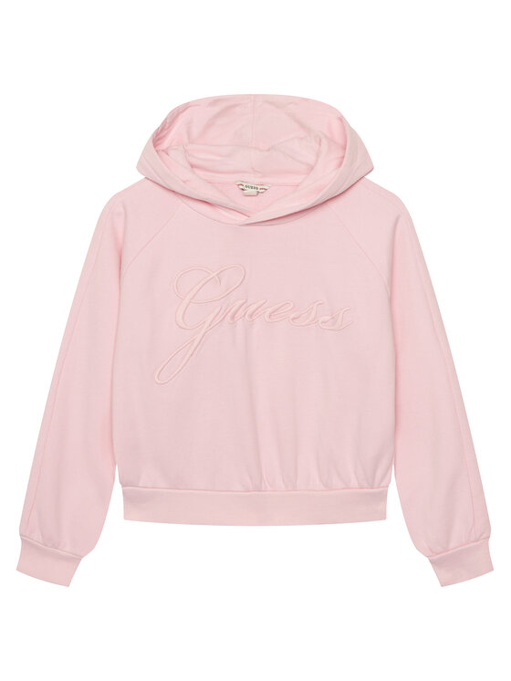 Guess Bluza J6GQ03 KAD74 Różowy jasny Relaxed Fit
