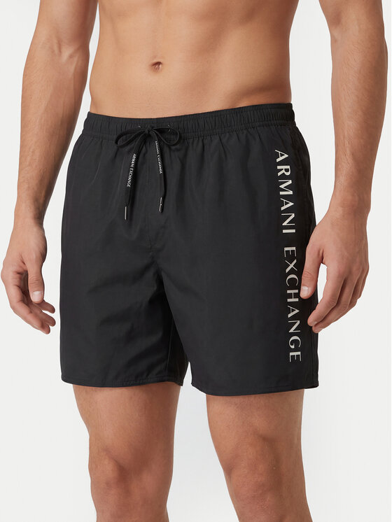 Armani Exchange Szorty kąpielowe XM000832 AF22573 UC001 Czarny Regular Fit