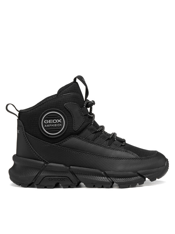 Geox Trzewiki J Flexyper Plus Boy B Abx J66LCF 0FUCE C9999 M Czarny