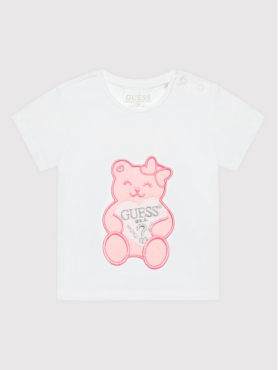 Guess T-Shirt K2RI27 K6YW1 Biały Regular Fit