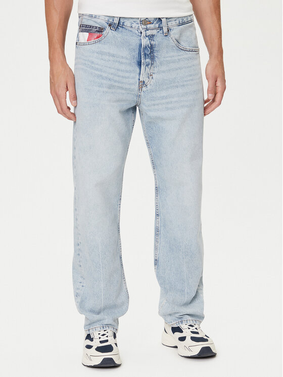 Tommy Jeans Jeansy Otis DM0DM21226 Niebieski Straight Fit