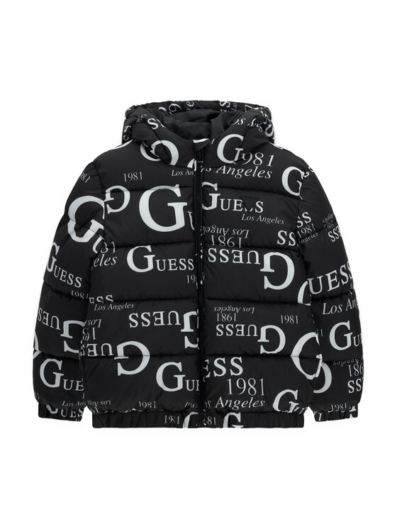 Guess Kurtka zimowa H6BL05 W4160 Czarny Oversize