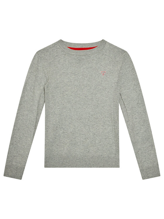 Guess Sweter L0YR03 Z2VV0 Szary Regular Fit