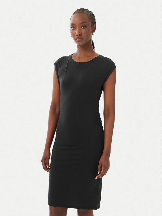 Vero Moda Sukienka codzienna Ava Sarah 10346941 Czarny Slim Fit