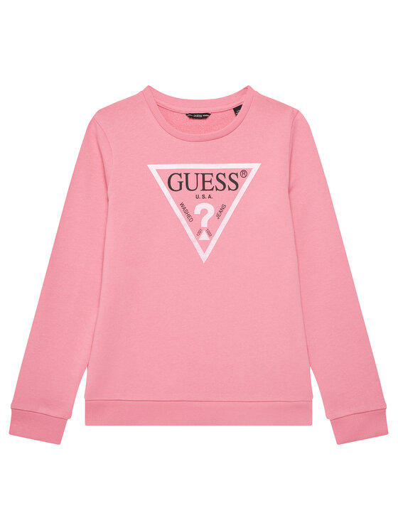 Guess Bluza J74Q10 KAUG0 Różowy Regular Fit