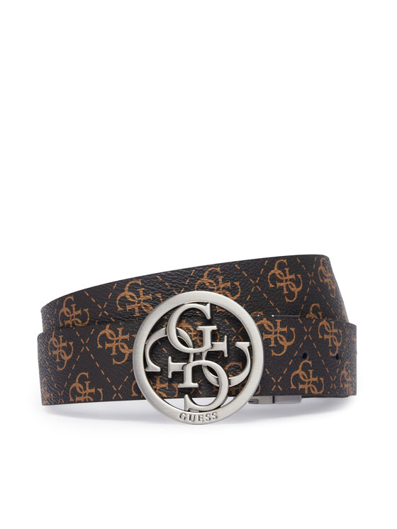 Guess Pasek Damski BM7960 P6435 Brązowy ciemny
