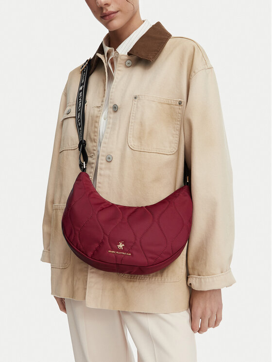 Beverly Hills Polo Club Torebka CWBEO-BHPC-C-002-10 Bordowy