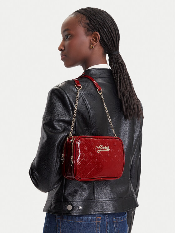 Guess Torebka J6BZ12 W3984 Czerwony
