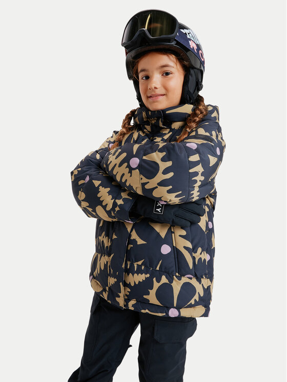 Roxy Kurtka narciarska Askamoon ERGTJ03191 Czarny Regular Fit