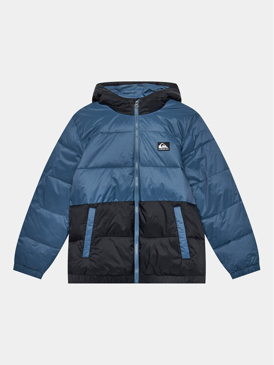 Quiksilver Kurtka puchowa Wolfs Shoulder Jckt EQBJK03277 Niebieski Regular Fit
