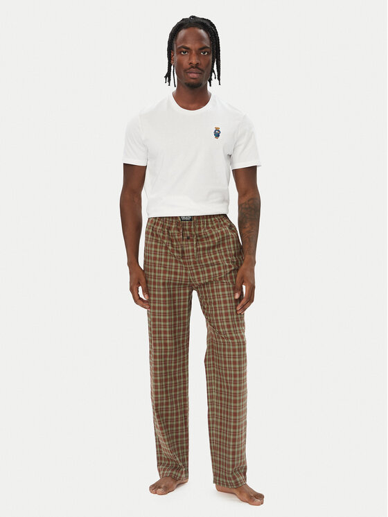 Polo Ralph Lauren Piżama 714931645011 Khaki Regular Fit