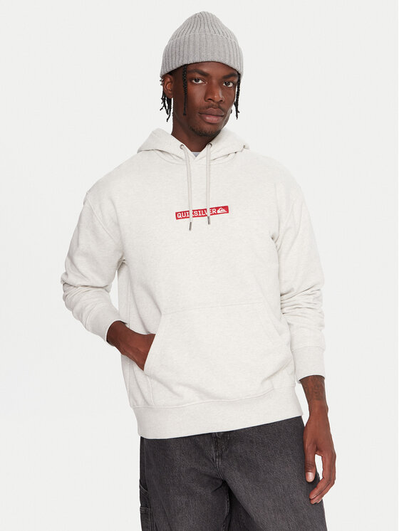 Quiksilver Bluza Dna EQYFT05121 Szary Oversize