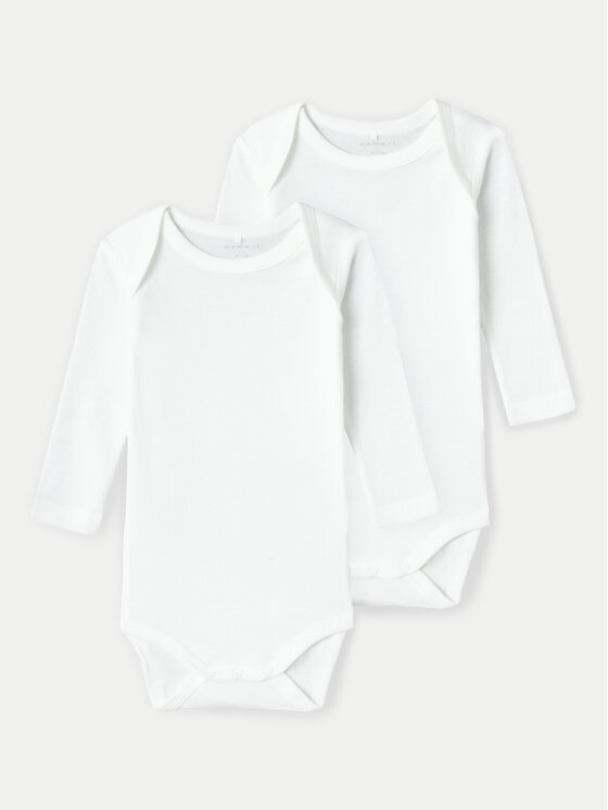 NAME IT Komplet body dziecięcych 13222501 Biały