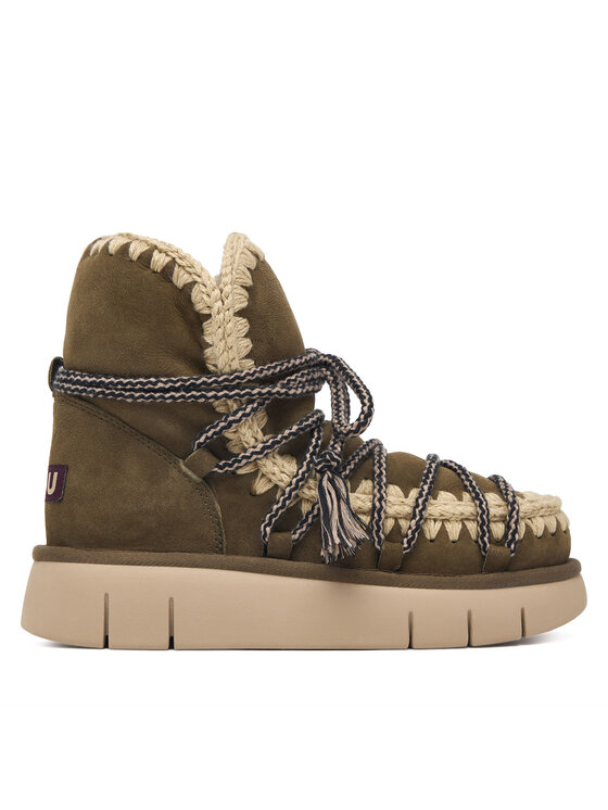 Mou Śniegowce Eskimo Bounce FW531024A Khaki