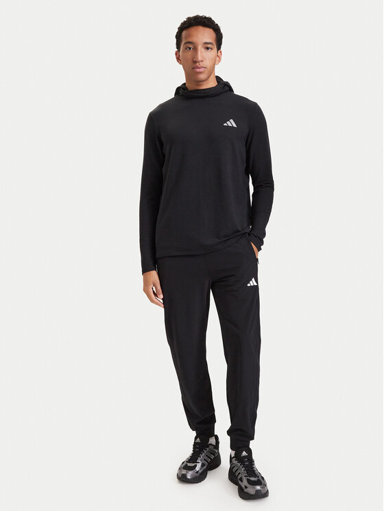 adidas Bluza techniczna Adi365 Running Essentials Winterized KV4279 Czarny Slim Fit