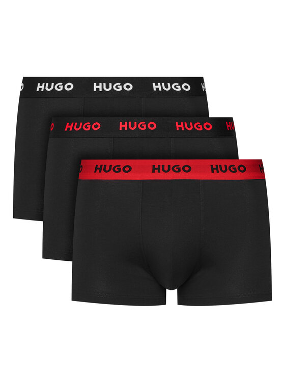 HUGO Komplet bokserek Trunk Triplet Pack 50532611 Szary