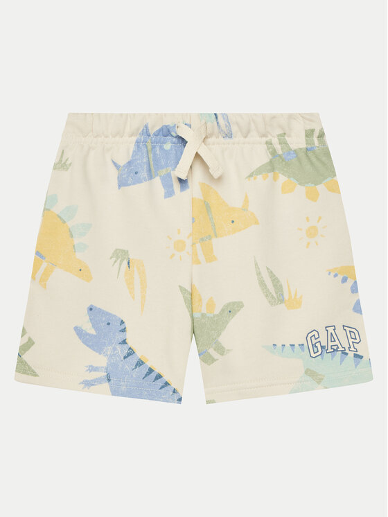 Gap Szorty sportowe 725235-05 Beżowy Regular Fit