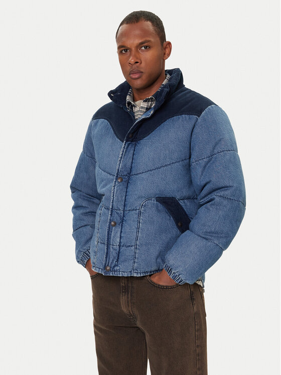 Levi's® Kurtka puchowa Wild West 004EX-0000 Niebieski Regular Fit