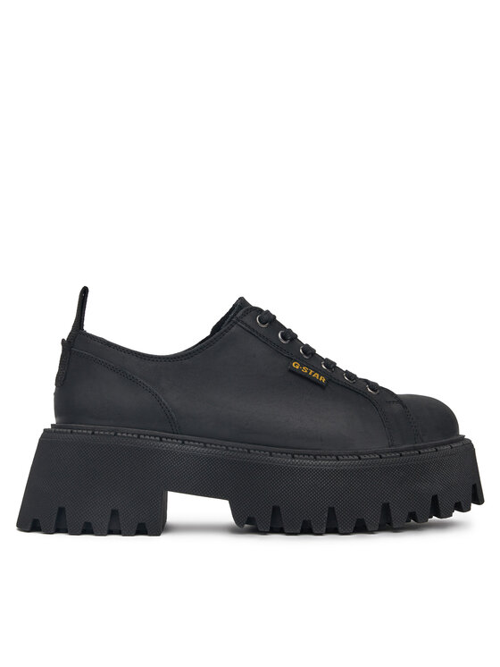 G-Star Raw Półbuty WI34-MANYA-01 Czarny