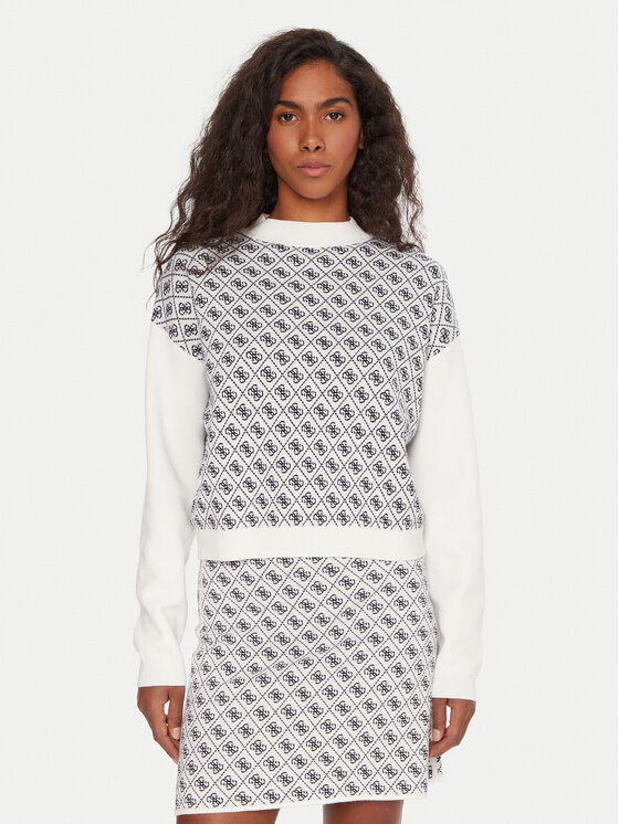 Guess Golf W5BR23 Z3JD2 Écru Relaxed Fit