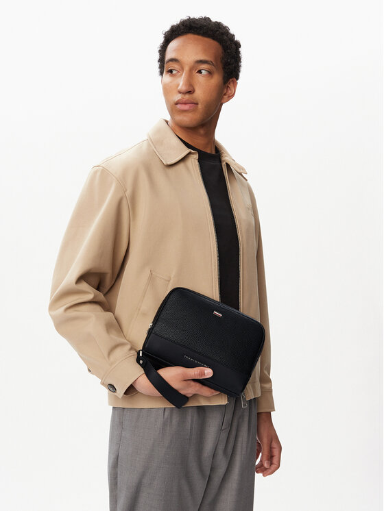 Tommy Hilfiger Saszetka Th Central Pouch AM0AM14484 Czarny