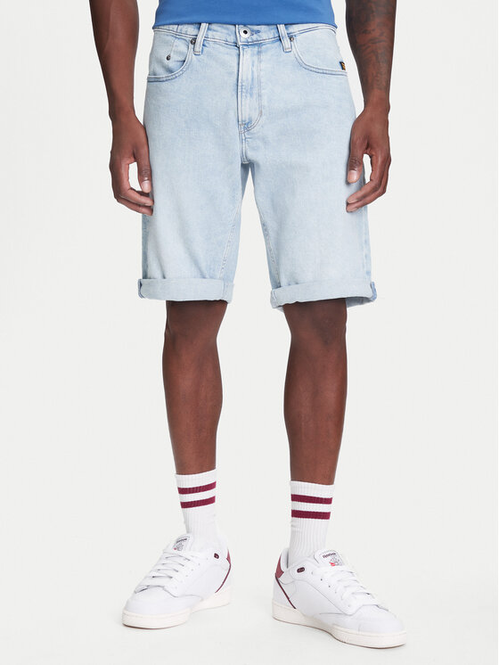 G-Star Raw Szorty jeansowe Mosa D24430-D549 Niebieski Regular Fit