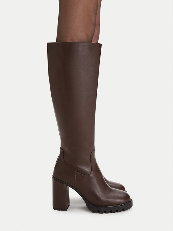 Nine West Kozaki CEO-HALA-01 Brązowy