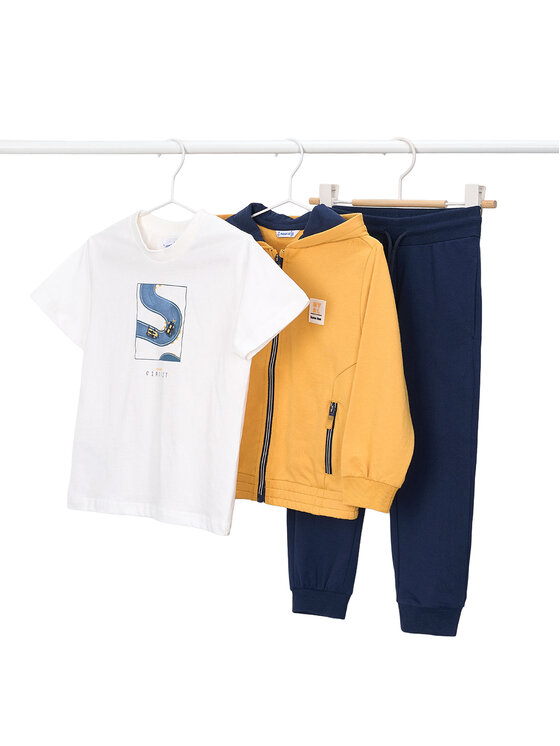 Mayoral Komplet dresowy 3884 Kolorowy Regular Fit