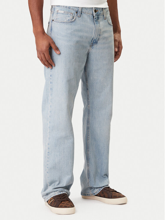 Guess Jeans Jeansy M5RAB3 D5DO1 Niebieski Regular Fit