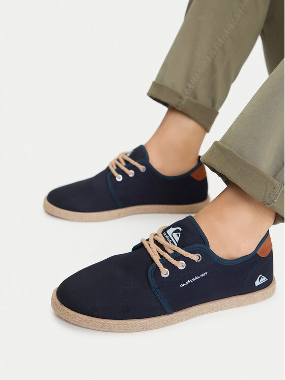 Quiksilver Espadryle CWBEO-WAVESTRIDE-02 Granatowy