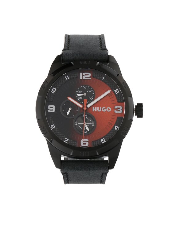 HUGO Zegarek Grip 1530275 Czarny