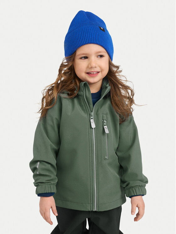 Reima Kurtka softshell Vantti 5100009C Zielony Regular Fit