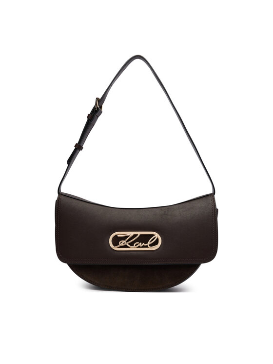 KARL LAGERFELD Torebka B4W30336 Brązowy ciemny