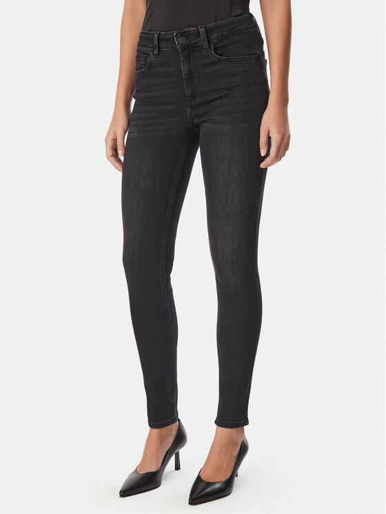 Liu Jo Jeansy UF6013 D0305 Czarny Skinny Fit