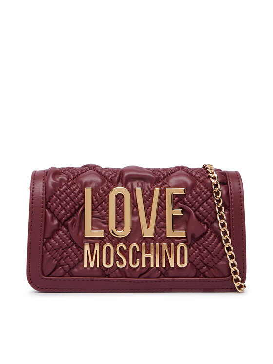 LOVE MOSCHINO Torebka JC5603PP1PL1055A Bordowy