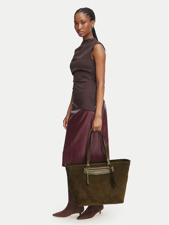 MICHAEL Michael Kors Torebka Jet Set Travel 30F6ATVT4S Khaki