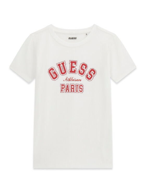 Guess T-Shirt J6RI41 J1314 Biały Regular Fit