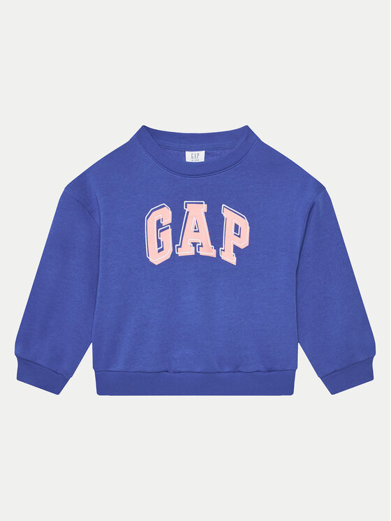 Gap Bluza 746173-01 Niebieski Relaxed Fit