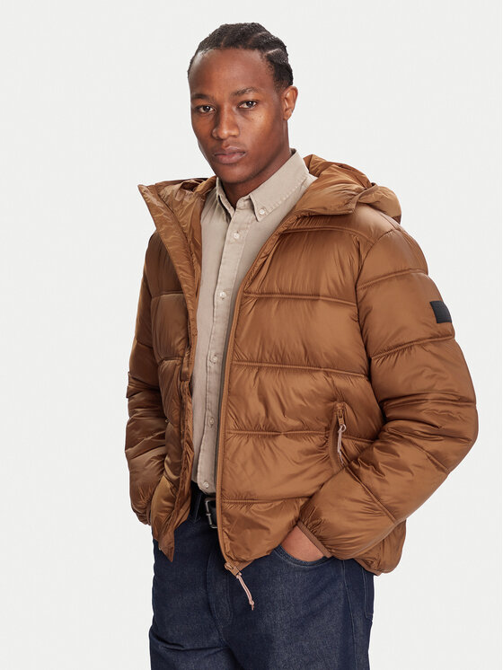 Tommy Jeans Kurtka zimowa DM0DM22044 Brązowy Regular Fit