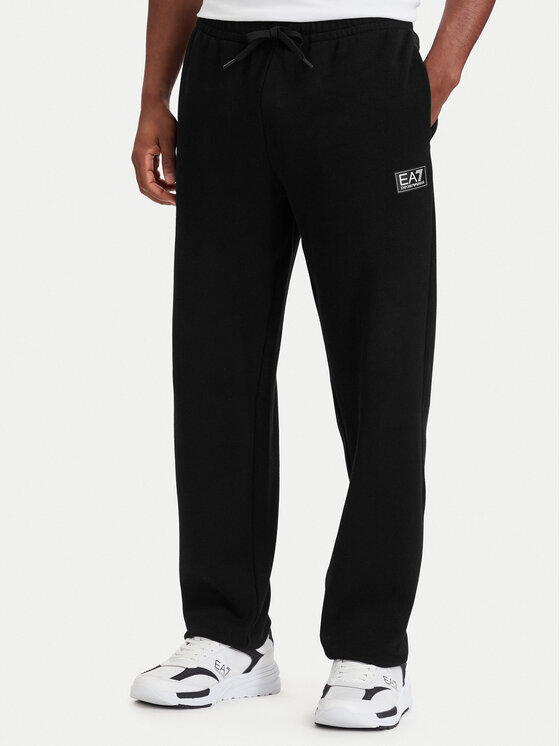 EA7 Emporio Armani Spodnie dresowe 7M002235 AF21822 UC001 Czarny Regular Fit