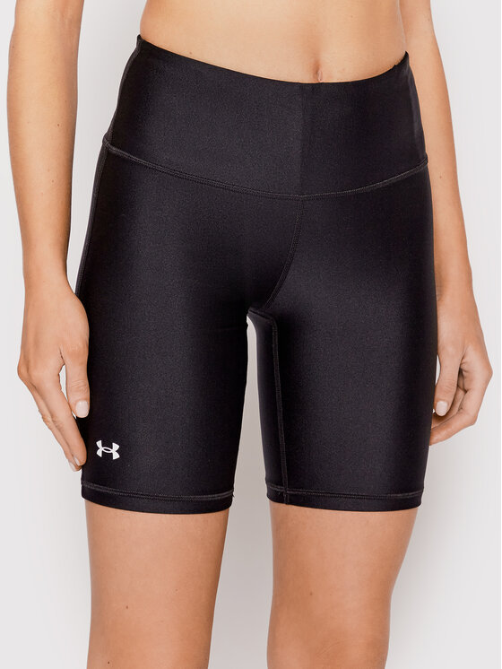 Under Armour Szorty rowerowe HeatGear® Bike 1360939 Czarny Slim Fit
